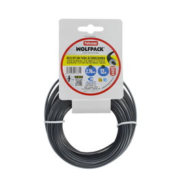 WOLFPACK LINEA PROFESIONAL Fil Nylon Rond Professionnel 2,7mm 12m