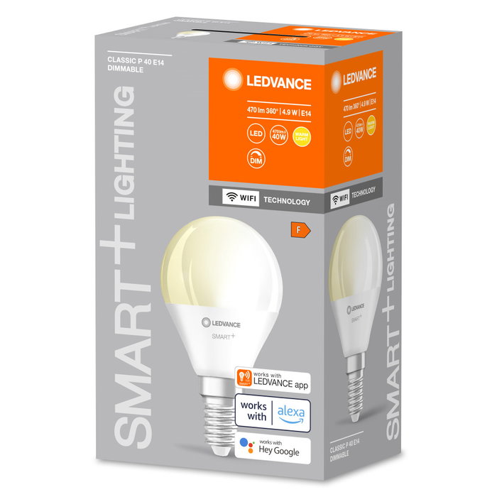 Ledvance SMART E14 4,9W 470Lm 2700K Dimmable