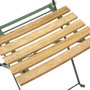 Home Deco Factory Chaise Plegable Verde Bella Vit