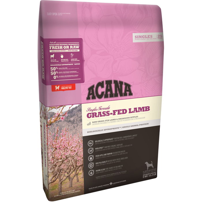 Nourriture Acana Dog TF Singles Grass-Fed Lamb Agneau 11,4 Kg Nourriture Acana Dog TF Singles Grass-Fed Lamb Agneau 11,4 Kg