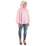 BigBuy Carnival Cape Rose Courte pour Adultes Taille M/L