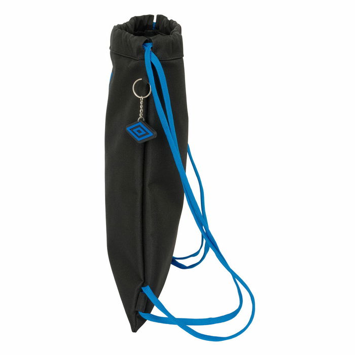 Sac à dos serré par des ficelles Kelme Jet black Noir 35 x 40 x 1 cm