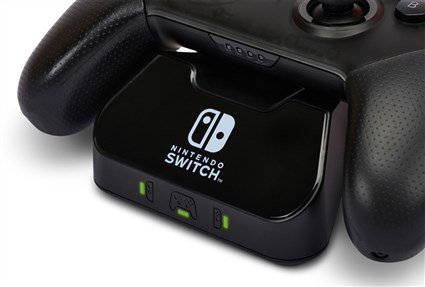 PowerA 1525991|01 Hub de Charge Nintendo Switch - Compatible Joy-Con et Manettes Pro sans fil - Chargeur Officiel LED PowerA 1525991|01 Hub de Charge Nintendo Switch - Compatible Joy-Con et Manettes Pro sans fil - Chargeur Officiel LED