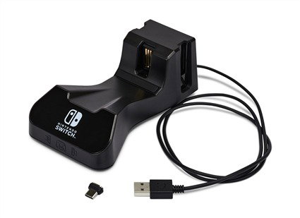 PowerA 1525991|01 Hub de Charge Nintendo Switch - Compatible Joy-Con et Manettes Pro sans fil - Chargeur Officiel LED PowerA 1525991|01 Hub de Charge Nintendo Switch - Compatible Joy-Con et Manettes Pro sans fil - Chargeur Officiel LED
