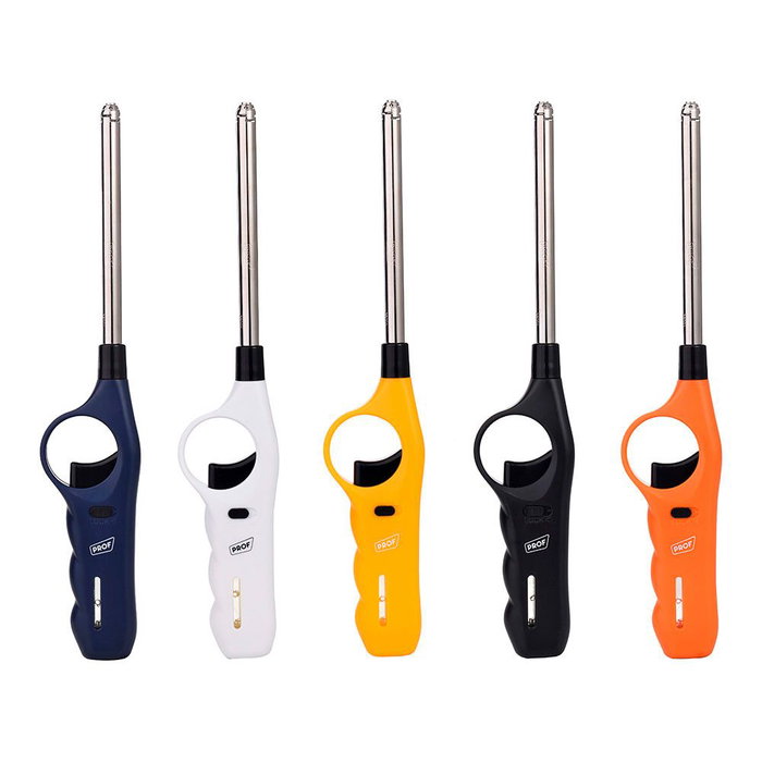Briquet électronique de cuisine rechargeable couleurs assorties emballage éco Briquet électronique de cuisine rechargeable couleurs assorties emballage éco