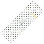 Totally Addict Bandeja de service en verre MAKE A WISH 45x15 cm