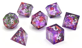 Glassstaff CritStones Liquid Core pack dés Herbalist's Dream (7)