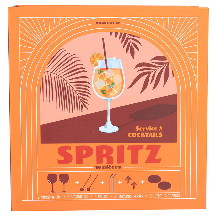 Cook Concept Coffret Spritz Dolce Vita - 10 pièces Cook Concept Coffret Spritz Dolce Vita - 10 pièces