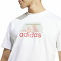 T-shirt à manches courtes homme Adidas Codes Bos Graphic Blanc
