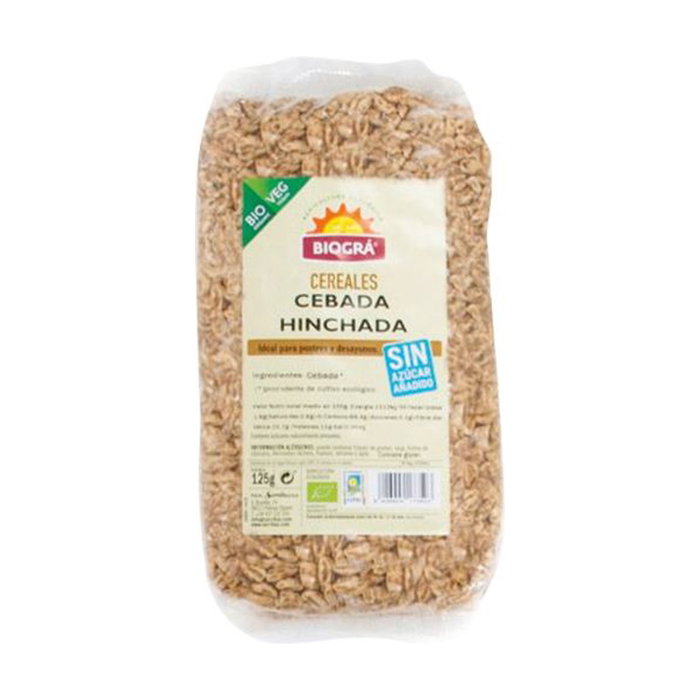 Biográ Cebada Hinchada Bio sans miel 125g Biográ Cebada Hinchada Bio sans miel 125g
