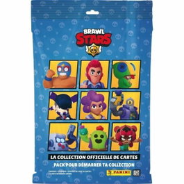 Panini Pack de démarrage Brawl Stars TC - Classeur, 16 cartes et carte édition limitée