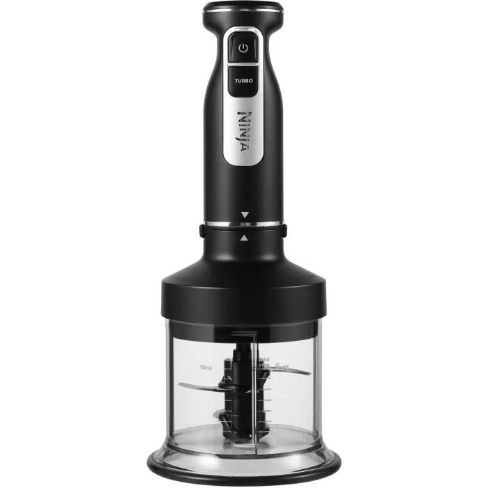 Ninja - Pied mixeur multifonction 3-en-1 Foodi Power Base 850W CI100EU - Mixeur, batteur, hachoir avec moteur SmartTorque et détection automatique