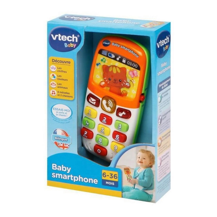 Vtech Baby Baby Smartphone Bilingue Multicolore