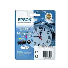 Epson 271540 Multipack 27XL Cartouches d'encre Jaune Cyan Magenta pour WF-3620/3460DTWF/DWF