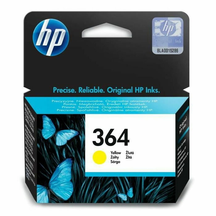 HP 364 Cartouche d'encre jaune authentique (CB320EE) pour HP DeskJet 3070A et HP Photosmart 5525/6525 HP 364 Cartouche d'encre jaune authentique (CB320EE) pour HP DeskJet 3070A et HP Photosmart 5525/6525