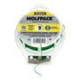 WOLFPACK LINEA PROFESIONAL Fil de fer plastifié vert avec distributeur 50 m