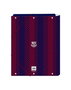 Safta - Chemise à rabats F.C. Barcelona - 3 compartiments - Format folio (26x33,5x2,5 cm)