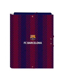 Safta - Chemise à rabats F.C. Barcelona - 3 compartiments - Format folio (26x33,5x2,5 cm)