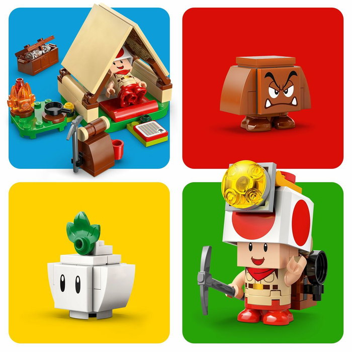 LEGO Super Mario Campement du Capitaine Toad 72040
