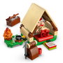 Lego Super Mario - Set de Construction 72040 Camping avec le Capitaine Toad - Tente, Pont, Trésor, Figurines Goomba et Navet