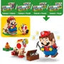 Lego Super Mario 72040 Campement du Capitaine Toad - Jeu de Construction Interactif avec Figurines - Jouet à Partir de 6 Ans