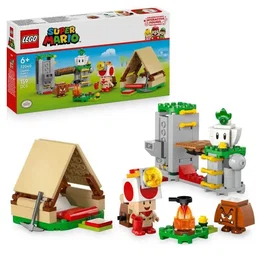 Lego Super Mario 72040 Campement du Capitaine Toad - Jeu de Construction Interactif avec Figurines - Jouet à Partir de 6 Ans