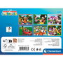 Clementoni Cubos 12 - La Maison de Mickey Mouse 41348 - Jeu de construction avec 12 cubes pour créer 6 images - Disney, à partir de 3 ans