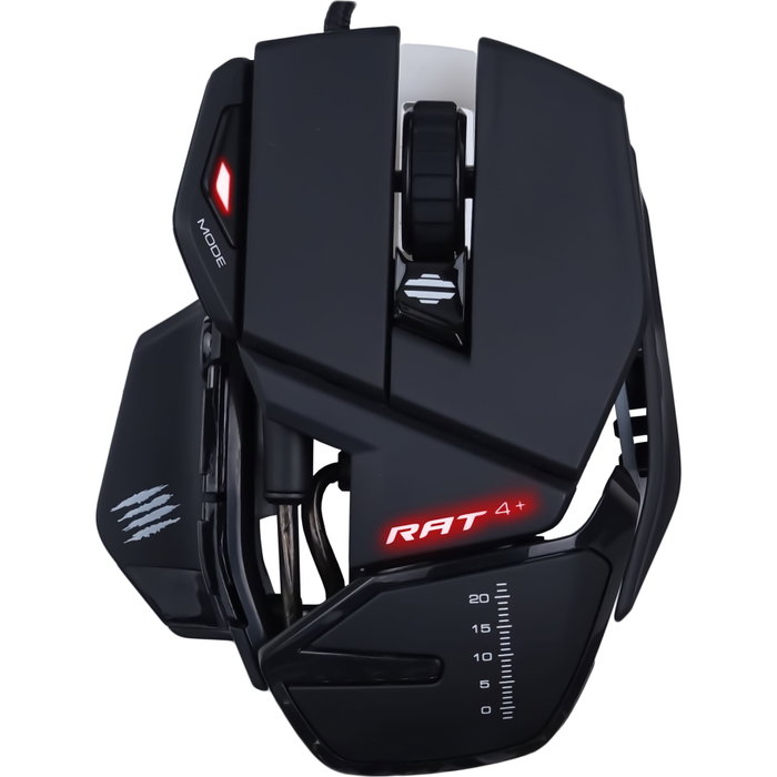 MadCatz R.A.T. 4+ Black Optical Gaming Mouse MadCatz R.A.T. 4+ Black Optical Gaming Mouse