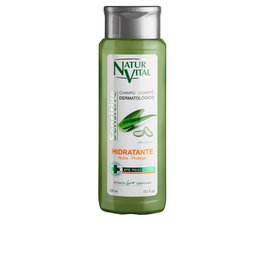 Natur Vital Shampoing Hydratant Sensible Cuir Chevelu Délicat Aloe Vera Guimauve 300 ml