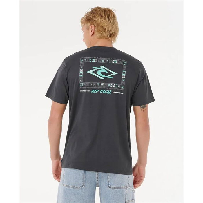 T-shirt à manches courtes homme Rip Curl Legacy Tee Noir 11-12 Ans