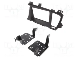 METRA Cadre de radio 2 DIN noir mat pour Kia Optima 2011-2013