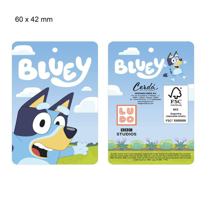 Chaussons Bluey Bleu clair