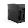 Fractal Design Era 2 Charcoal - Boîtier PC m-ITX avec 2 ventilateurs 120 mm, port USB 3.1 Type-C et riser PCIe 4.0