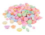 Innspiro Lot de 2000 perles en plastique multicolores 11 mm