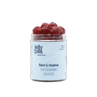 JELLY PILLS Lions Mane Gummies 70 unités JELLY PILLS Lions Mane Gummies 70 unités