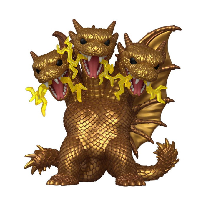 Funko King Ghidora (Electric) Godzilla Figurine Super Sized POP! Movies Vinyl 15 cm Funko King Ghidora (Electric) Godzilla Figurine Super Sized POP! Movies Vinyl 15 cm