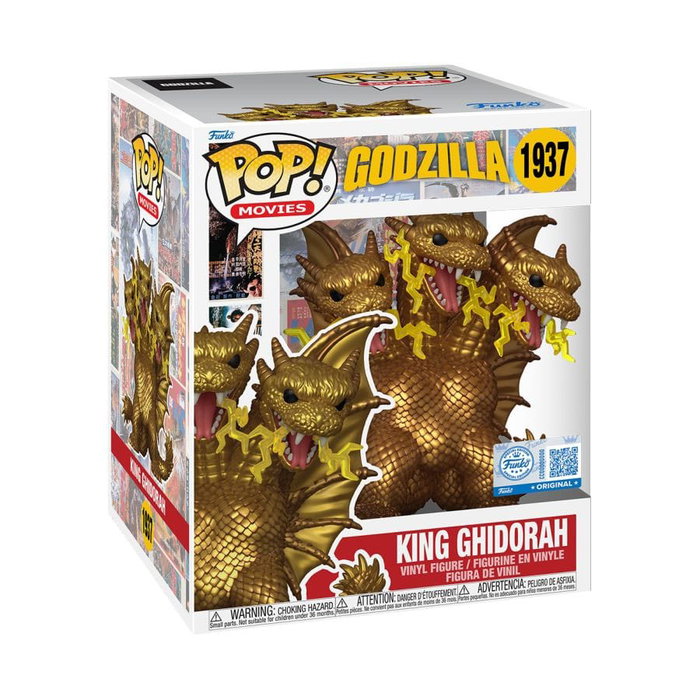 Funko King Ghidora (Electric) Godzilla Figurine Super Sized POP! Movies Vinyl 15 cm Funko King Ghidora (Electric) Godzilla Figurine Super Sized POP! Movies Vinyl 15 cm