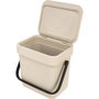 Brabantia Sort & Go Poubelle 3 L Beige