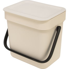 Brabantia Sort & Go Poubelle 3 L Beige