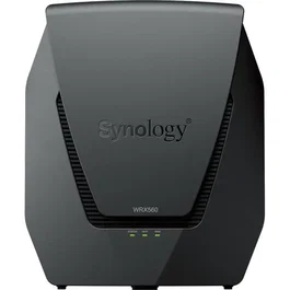 Synology WRX560 - Routeur WiFi 6 Mesh Dual band jusqu'à 3 Gbit/s avec commutateur 4 ports - Gris