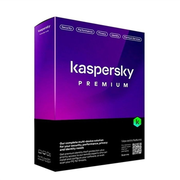 Logiciel de Gestion Kaspersky Premium 10 Dispositivos Caja 1 año ESP Bleu