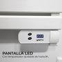 Yoevu - Radiateur Toallero Électrique Bas 500 W avec Double Fonction Séchage et Chauffage, Installation Verticale, IP34, Blanc ou Noir
