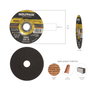 WOLFPACK LINEA PROFESIONAL Disco de coupe abrasif pour pierre 115x3,2x22 mm