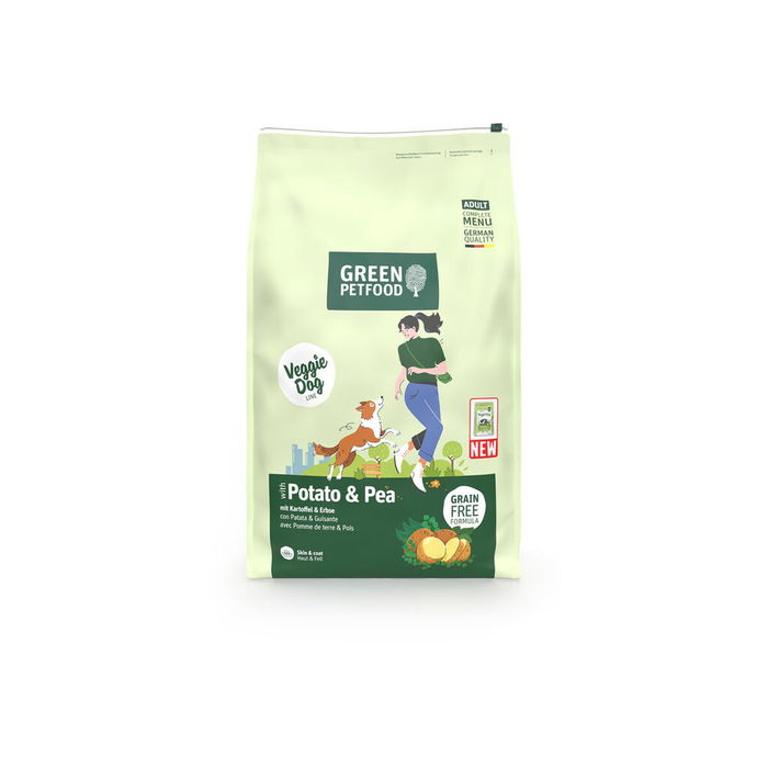 Nourriture Green Petfood Veggie Dog Adult Pommes de terre Pois 10 kg