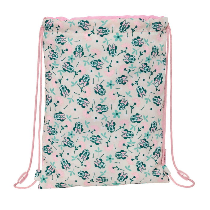Sac à dos serré par des ficelles Minnie Mouse Minty Rose 26 x 34 x 1 cm Sac à dos serré par des ficelles Minnie Mouse Minty Rose 26 x 34 x 1 cm
