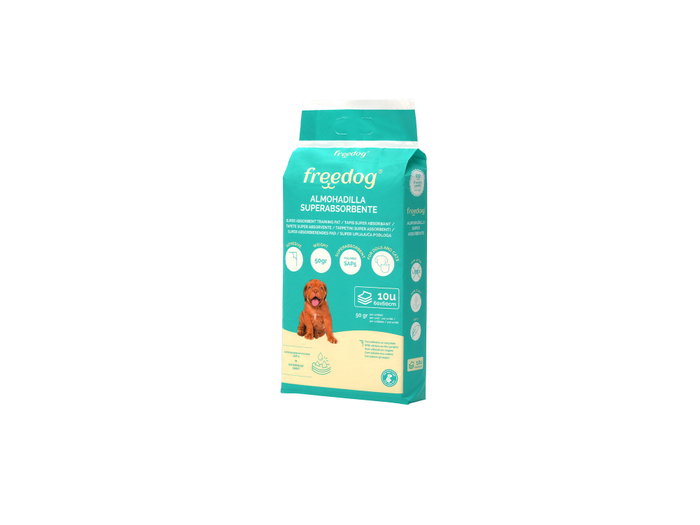 Freedog Lot de 10 tapis super absorbants 60 x 60 cm Freedog Lot de 10 tapis super absorbants 60 x 60 cm
