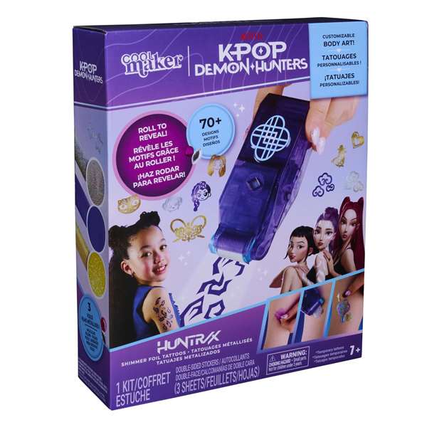 Spin Master Cool Maker K Pop Demon Hunters Tattoo Studio