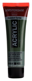 Amsterdam Peinture Acrylique Standard Series Vert Olive Foncé 20 ml