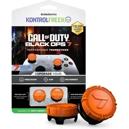 Steelseries KontrolFreek Pack de 2 Call Of Duty BO7 Performance Thumbsticks pour Manettes Xbox Series et Xbox One - Orange