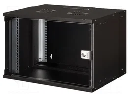 DIGITUS Armoire Rack SOHO PRO 7U 19 pouces Noir